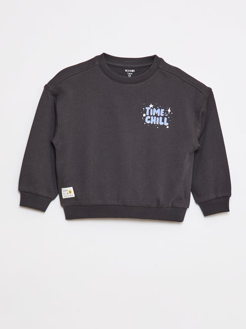 Sweat à col rond - Grafik Edition - Kiabi