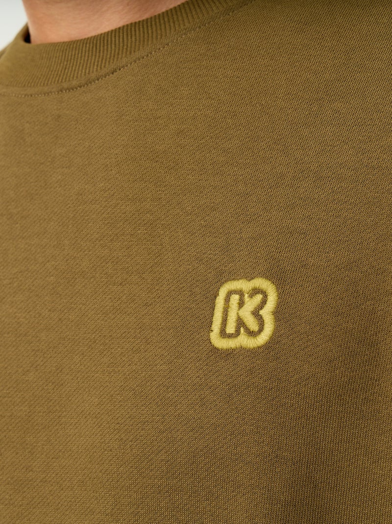 Sweat à col rond - Kiabi Vert - Kiabi