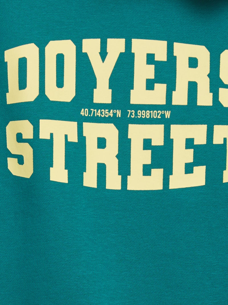 Sweat à col rond - So Easy Vert - Kiabi