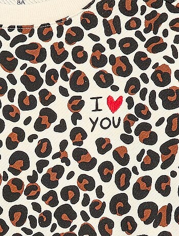 Sweat à col rond 'Agathe Sorlet x Kiabi' - Saint-Valentin