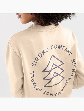 Sweat à col rond femme lifestyle femme stream-w