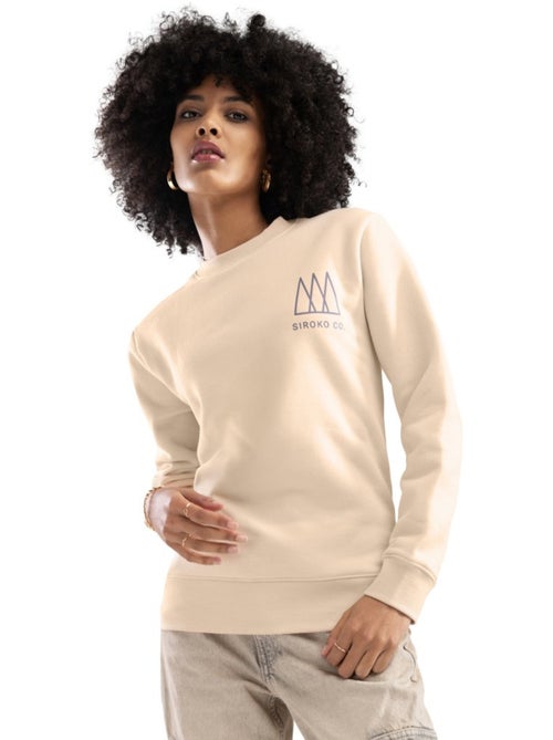 Sweat à col rond femme lifestyle femme stream-w - Kiabi