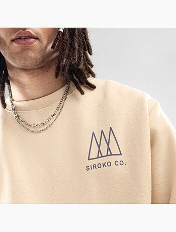 Sweat à col rond homme lifestyle homme stream