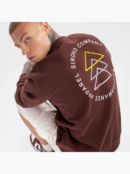 Sweat à col rond homme lifestyle homme tents - Kiabi Sweat à col rond homme lifestyle homme tents - Kiabi