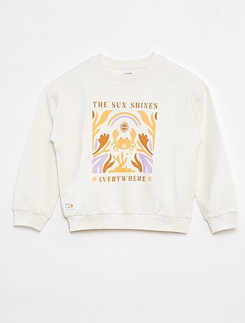 Sweat à col rond imprimé - Grafik Edition