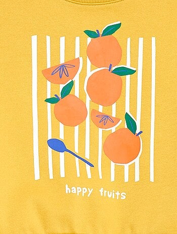 Sweat à col rond imprimé - Grafik Edition