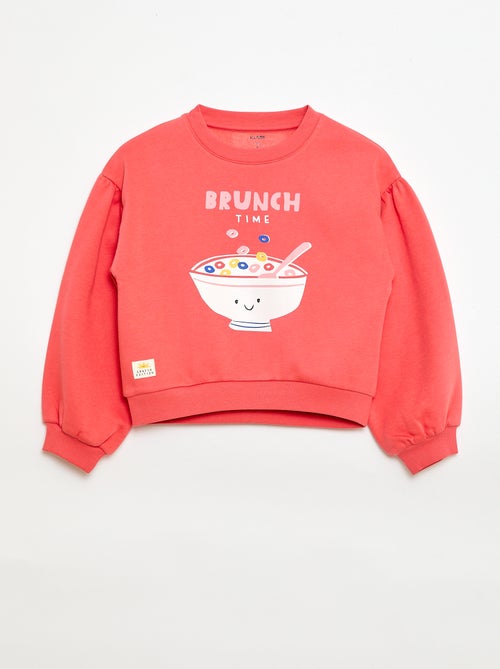 Sweat à col rond imprimé - Grafik Edition - Kiabi