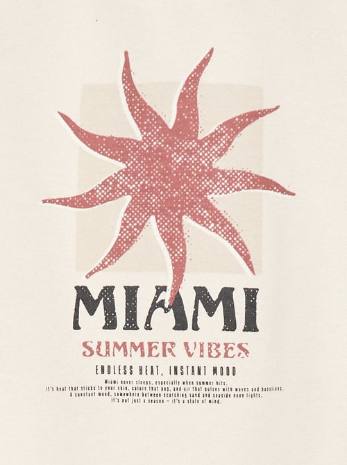 Sweat à col rond imprimé - Kiabi Sweat à col rond imprimé - Kiabi