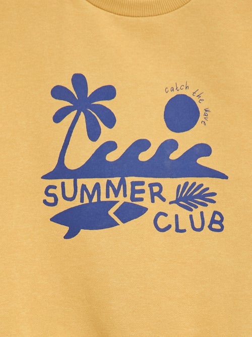 Sweat à col rond imprimé - Kiabi Sweat à col rond imprimé - Kiabi