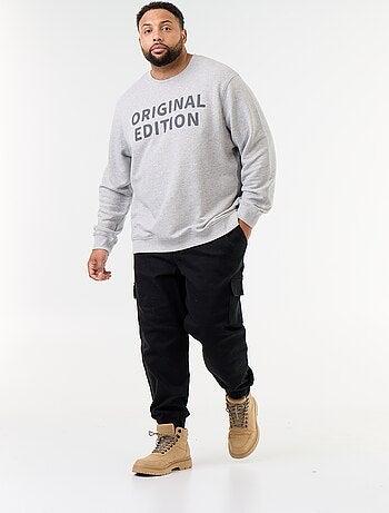 Sweat à col rond imprimé 'Original Edition'