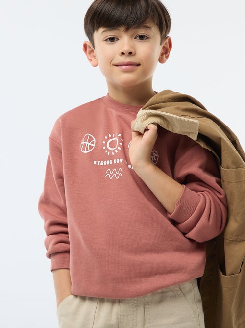 Sweat à col rond imprimé - Kiabi Sweat à col rond imprimé - Kiabi