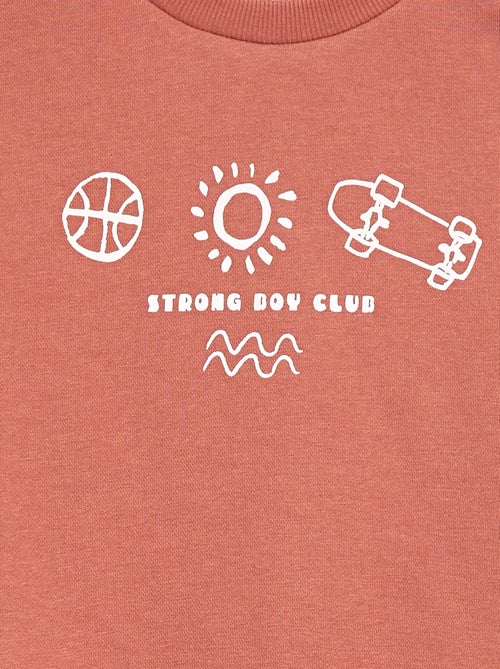 Sweat à col rond imprimé - Kiabi Sweat à col rond imprimé - Kiabi