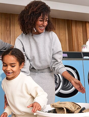 Sweat à col rond loose