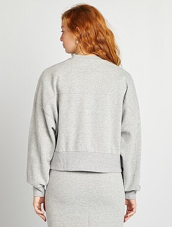 Sweat à col rond loose