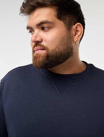 Sweat à col rond uni