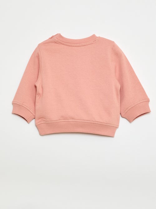 Sweat à manches longues avec imprimé - Kiabi