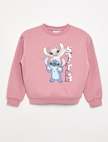 Sweat à manches longues 'Disney' 'Stitch & Angel'