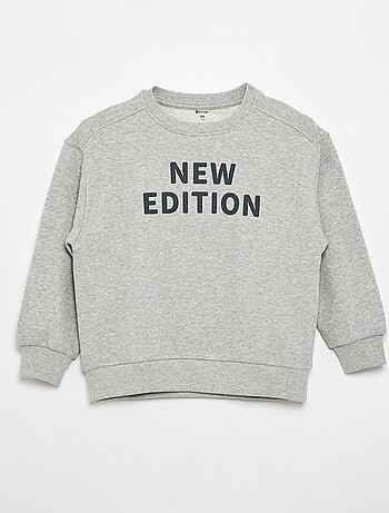 Sweat à manches longues forme loose