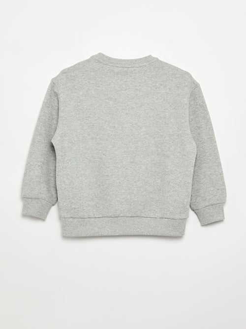 Sweat à manches longues forme loose - Kiabi