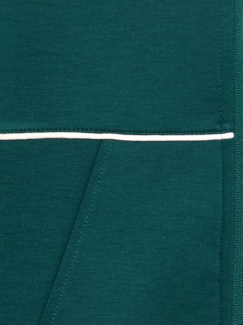 Sweat avec ouverture zippée - Kiabi Sweat avec ouverture zippée - Kiabi