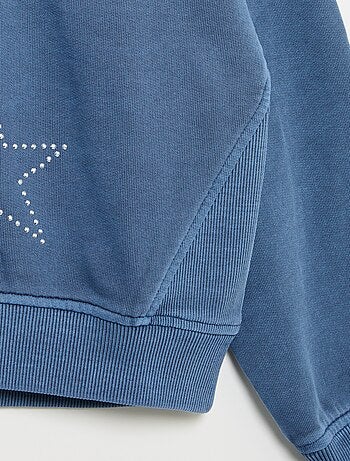 Sweat avec strass