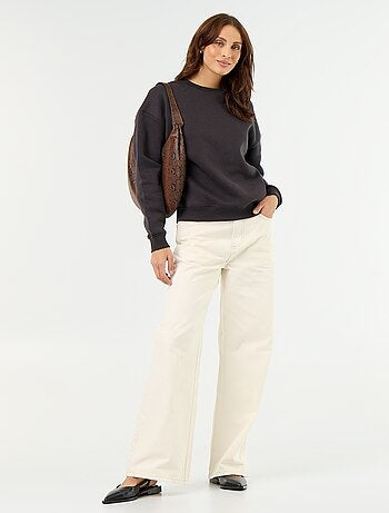 Sweat basique en molleton