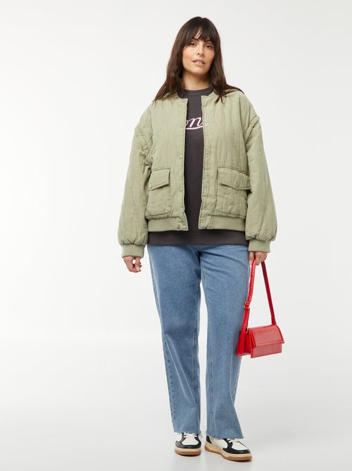 Sweat 'Blondie' imprimé recto/verso - Kiabi