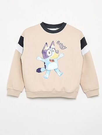 Sweat 'Bluey' avec col contrasté