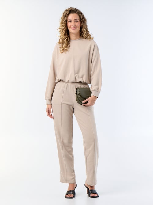 Sweat boule en french terry - Kiabi