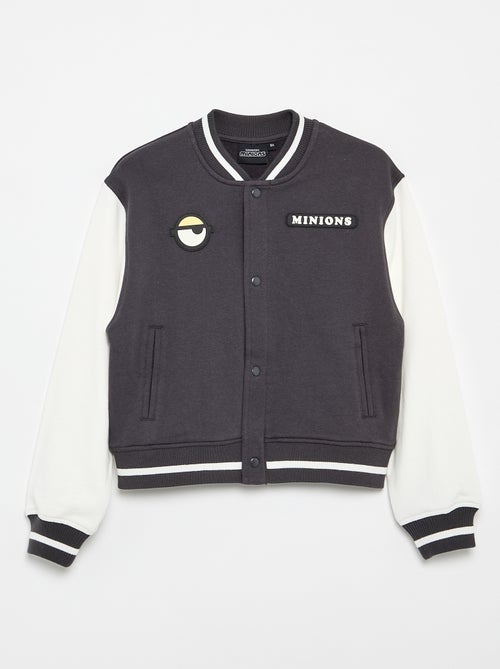 Sweat boutonné 'Minions' en molleton - Kiabi
