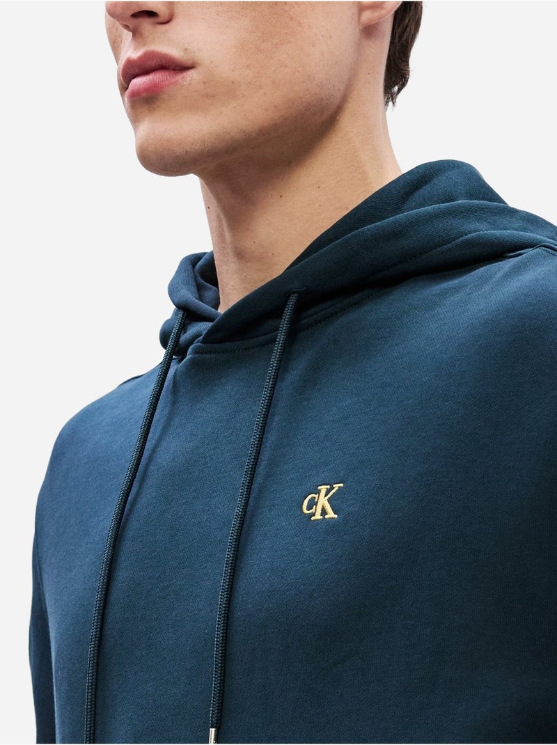 Sweat Calvin Klein à capuche Bleu - Kiabi