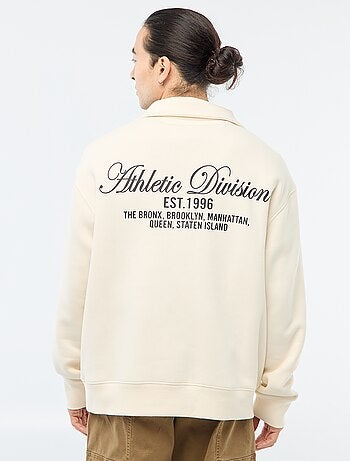 Sweat camionneur en molleton