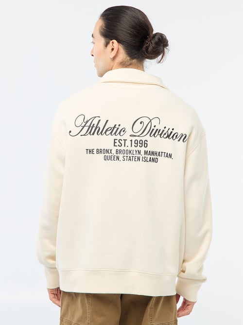 Sweat camionneur en molleton - Kiabi