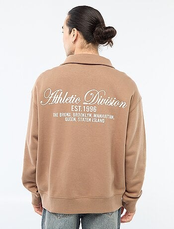 Sweat camionneur en molleton