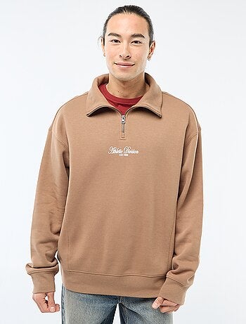 Sweat camionneur en molleton