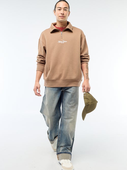 Sweat camionneur en molleton - Kiabi