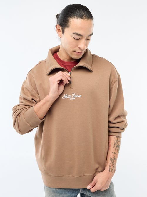 Sweat camionneur en molleton - Kiabi