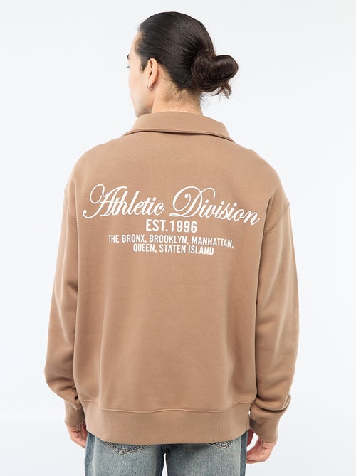 Sweat camionneur en molleton - Kiabi