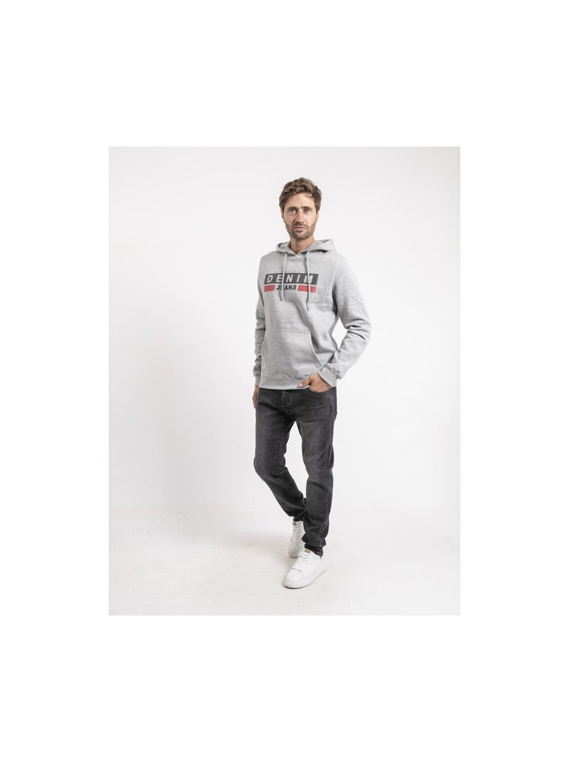Sweat capuche waltazar Gris - Kiabi