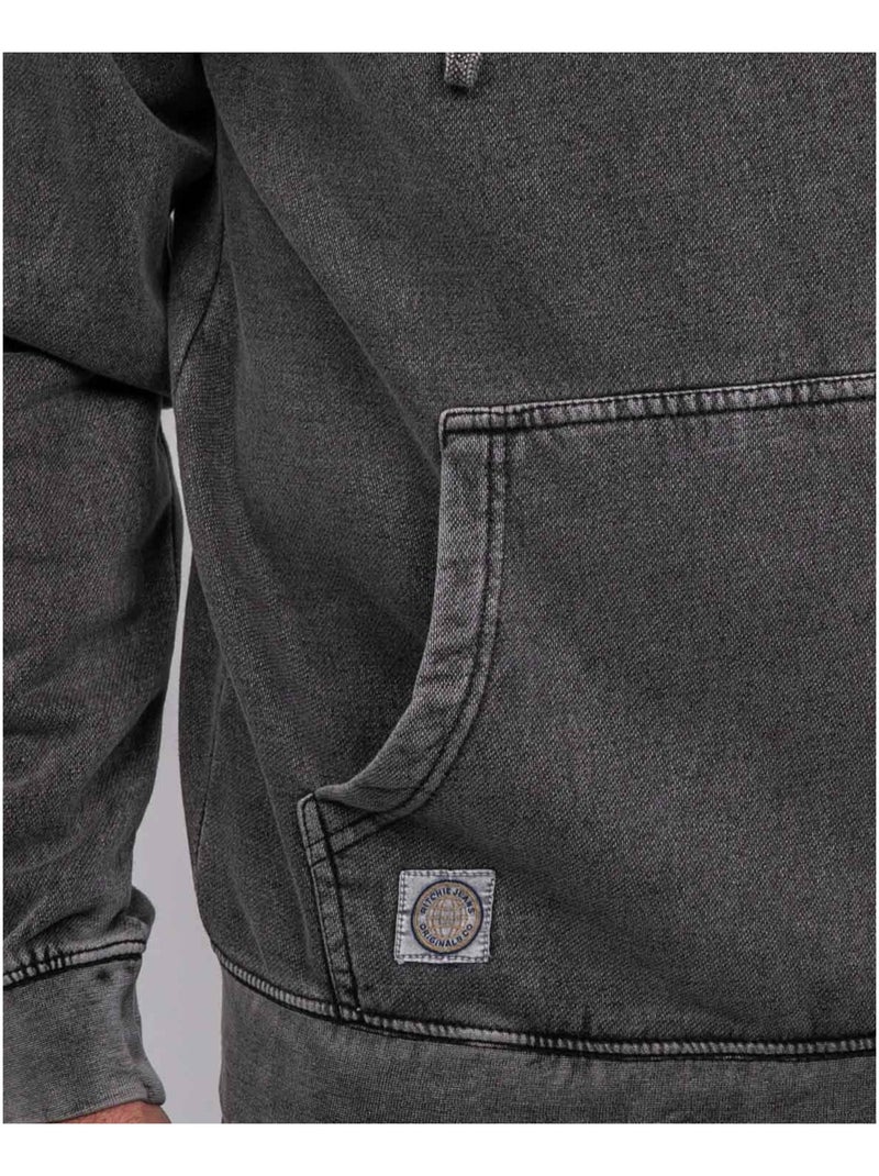 Sweat capuche wodible Gris - Kiabi