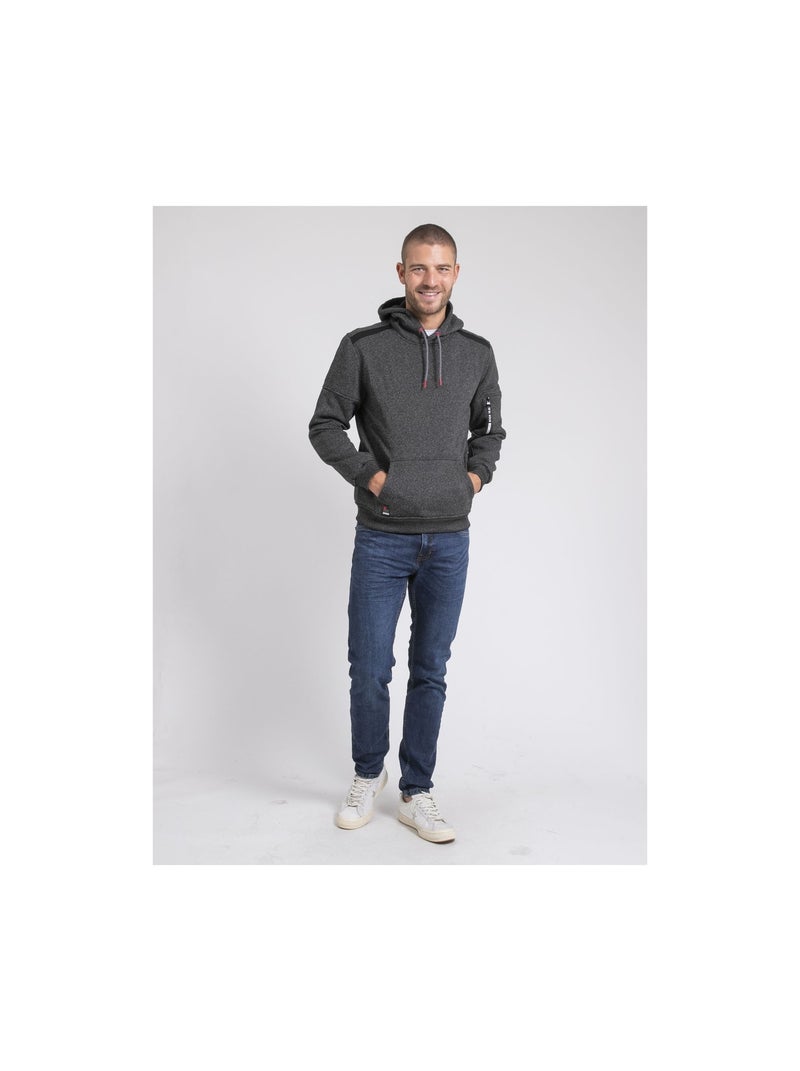 Sweat capuche wopilo gris anthracite - Kiabi