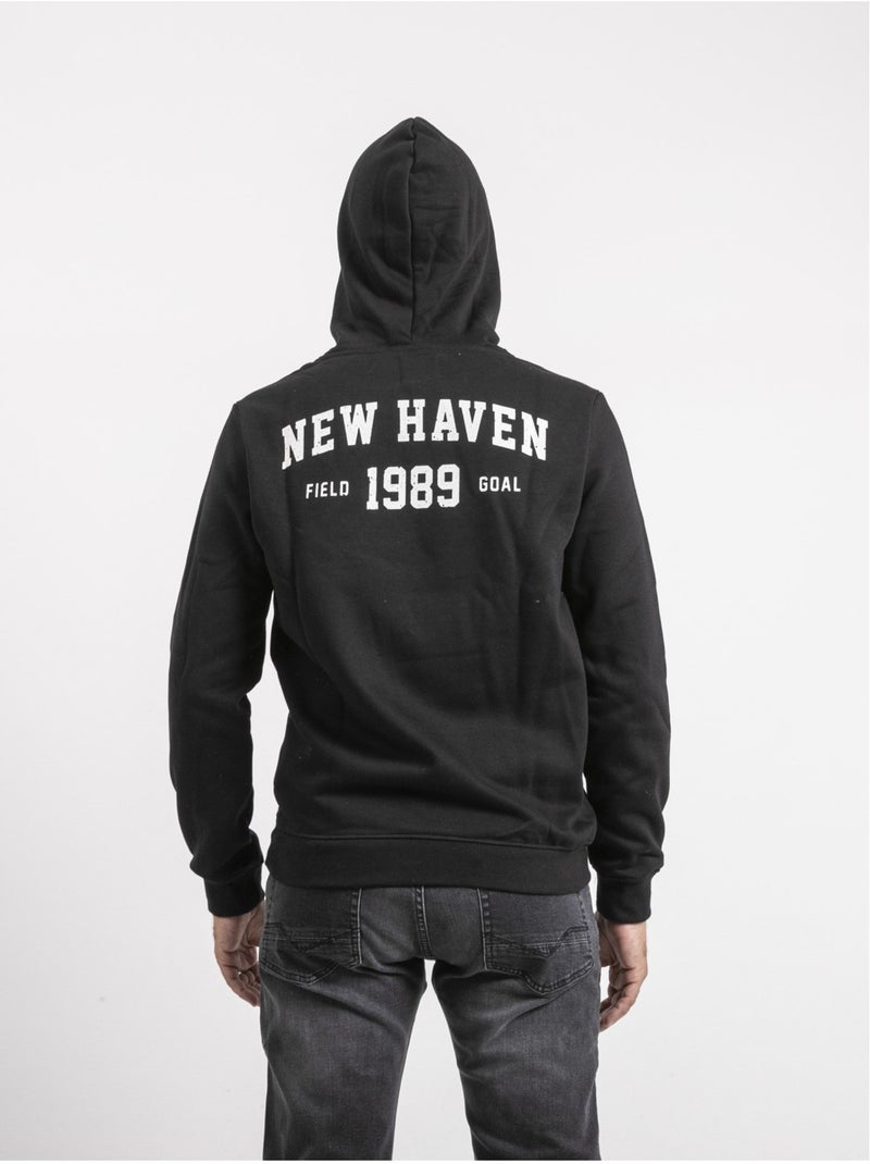 Sweat capuche woutilo Noir - Kiabi