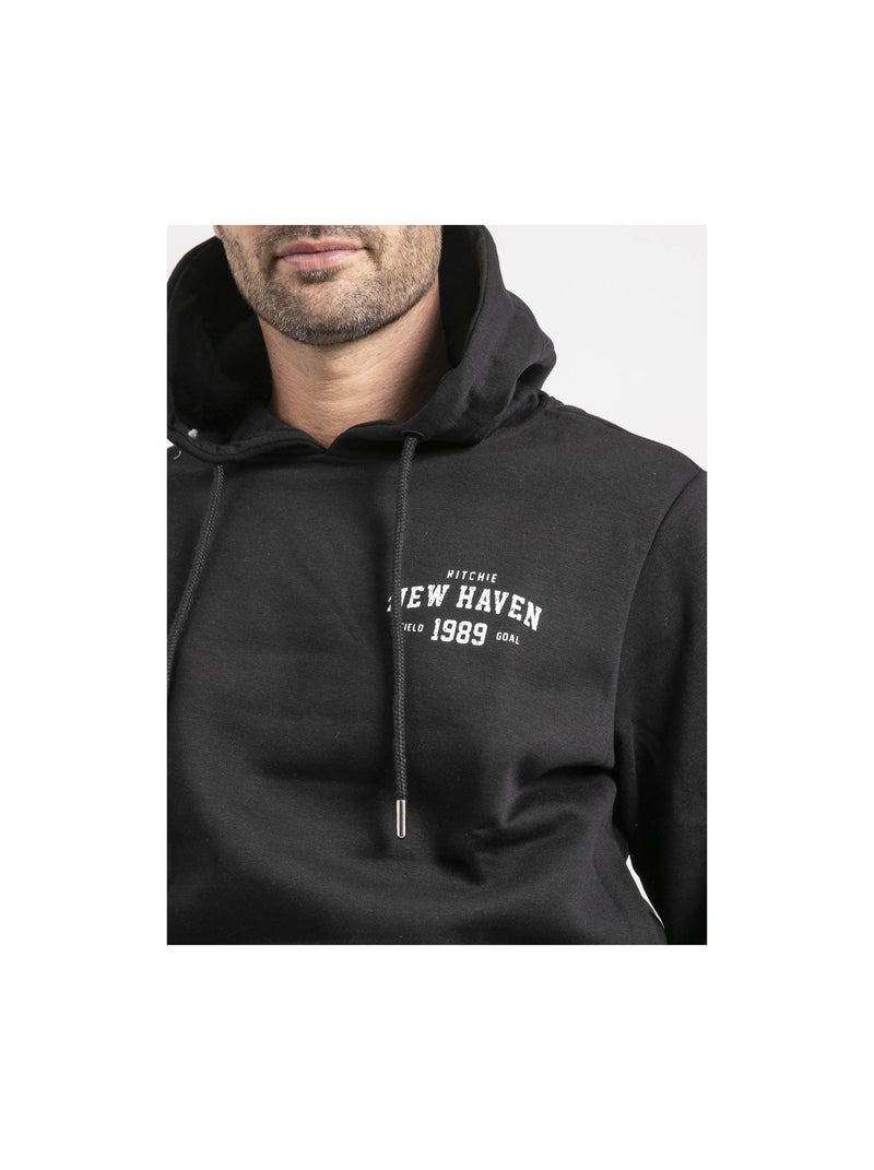 Sweat capuche woutilo Noir - Kiabi