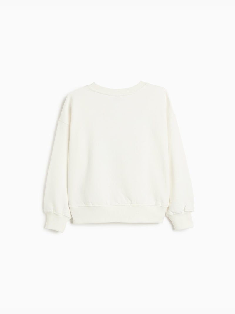 Sweat 'capybara'©capyfun, mo fashion Blanc - Kiabi