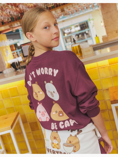 Sweat 'capybara'©capyfun, mo fashion - Kiabi Sweat 'capybara'©capyfun, mo fashion - Kiabi