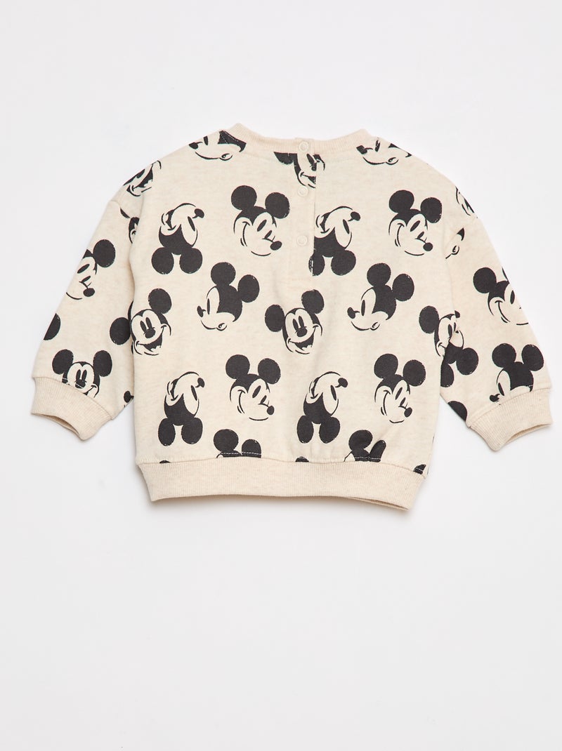 Sweat chaud imprimé 'Disney' Beige - Kiabi