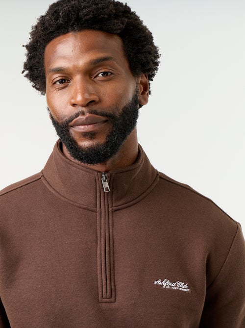 Sweat col camionneur - Kiabi