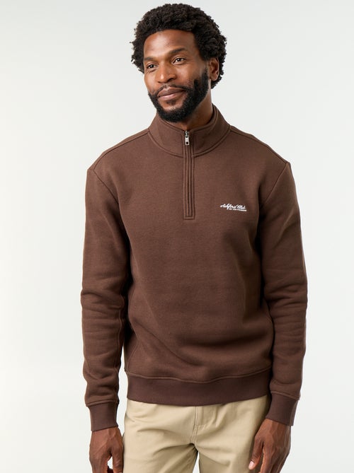 Sweat col camionneur - Kiabi