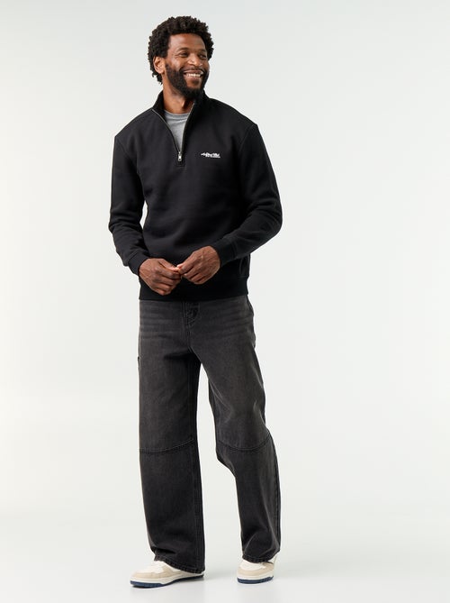 Sweat col camionneur - Kiabi