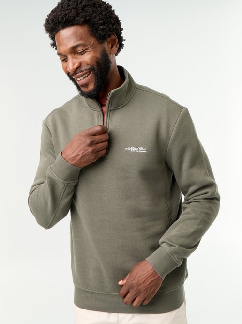 Sweat col camionneur - Kiabi